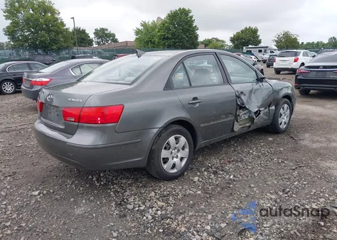2009 Hyundai Sonata Gls from USA, damaged, VIN 5NPET46C79H493441
